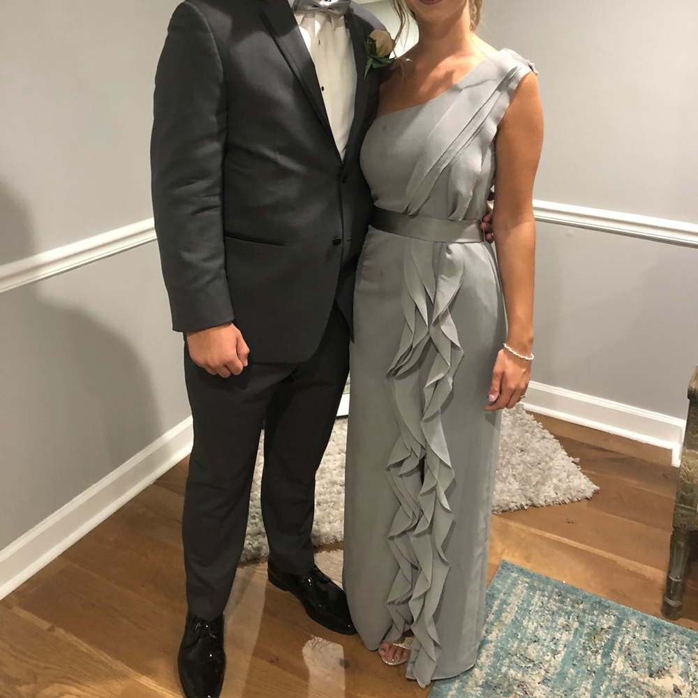 Vera wang bridesmaid dress (VW360274)mercury color